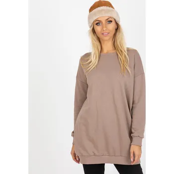 Dámské šaty Mikinové šaty Lisbon Ocean béžové Velikost: UNI