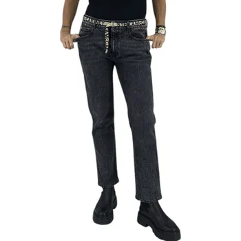 Moto kalhoty STELLA MCCARTNEY Grey Jeans