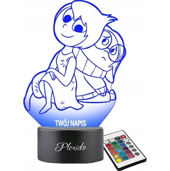 Lampička Plexido vícebarevná Noční lampa