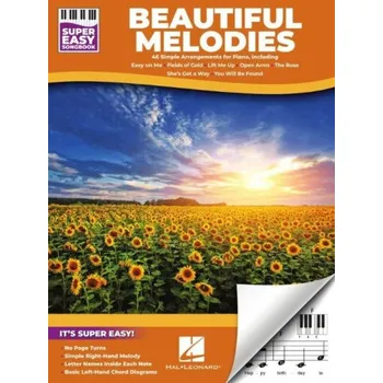 Super Easy Songbook: Beautiful Melodies (noty na super snadný klavír)