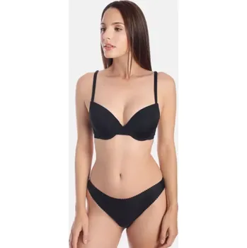 Kalhotky 48326 - tanga Sassa Mode, M, černá