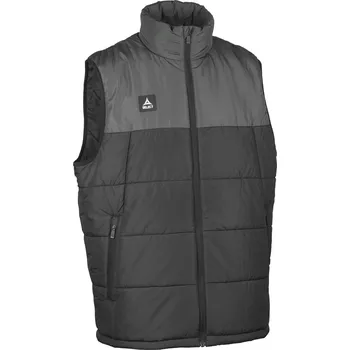 Pánská vesta Sportovní vesta Select Padded vest Oxford černo šedá Velikost: L