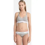 QF1654 - sportovní podprsenka Calvin Klein, XS, šedá
