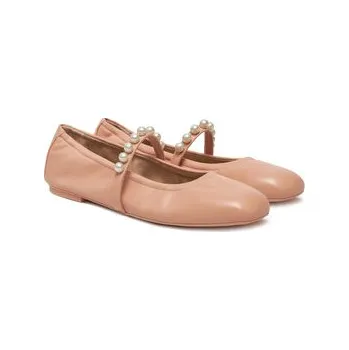 Dámské baleríny Baleríny Stuart Weitzman Goldie Ballet SF896 Béžová 38