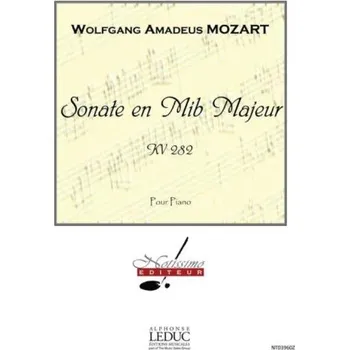 Wolfgang Amadeus Mozart: Sonate En Mib Majeur Kv282 (noty na klavír)