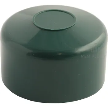 Příslušenství pro plot Čepička PVC průměr 60 mm, zelená