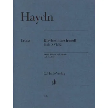 Joseph Haydn: Piano Sonata in B minor Hob XVI:32 (noty na klavír)
