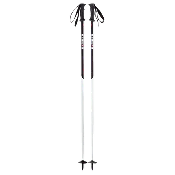 Sjezdová hůlka Bomber Závodní lyžařské hole F56 race 18mm 2022/2023 Bílá 130 Unisex, Pánské