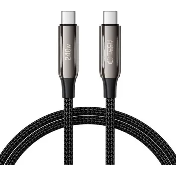 Datový kabel Tech-Protect | Tech-Protect UB10T kabel USB-C / USB-C 240W QC PD 1m, černý