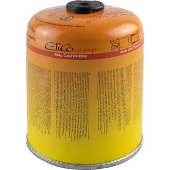 Plynová kartuše 12x Plynová kartuše ElicoCamp šroubovací 450 g