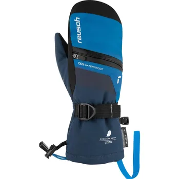 Chránič rukou Reusch lyžařské rukavice Lando R-TEX® XT Junior Mitten 2025/2026 Modrá 5,5 Dětské
