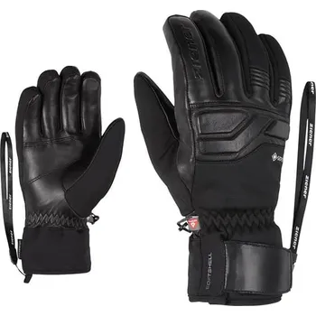Ziener lyžařské rukavice GIN GTX PR glove ski alpine 2024/2025 Černá 10,5 Pánské