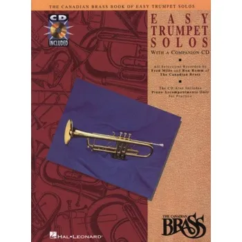 Canadian Brass Book of Easy Trumpet Solos (noty na trubku, klavír)(+audio)