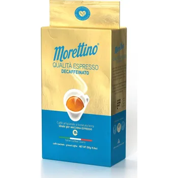 Káva Angelo Morettino s.r.l. morettino qualita espresso decaffeinato mletá káva