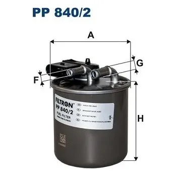 Palivový filtr Palivový filtr FILTRON PP 840/2