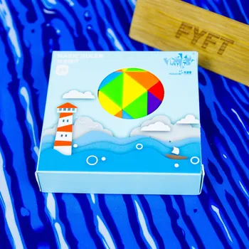 Hlavolam Duhový skládací had - 36 dílků - Rubikův had