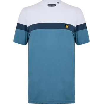 Pánské tričko Tričko Lyle and Scott Wht 1061776 S