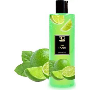 Koupelová kosmetika Dedra Přírodní šetrný sprchový gel s glycerinem LIME SPLASH, 420 ml