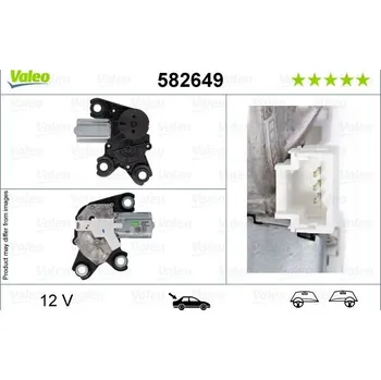 Motorek stěrače a odstřikovače Motor stěračů VALEO 582649