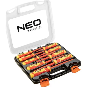 Izolované šroubováky elektrikářské, 1000 V, ploché a křížové - NEO tools 04-142