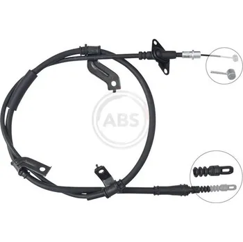 Lanko parkovací brzdy Tažné lanko, parkovací brzda A.B.S. K17489
