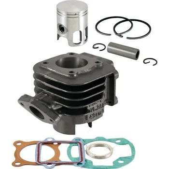 Píst motoru RMS KOMPLETNÍ VÁLEC APRILIA AMICO 50 '94-'98; SR '93; MBK CW '90-'03; YAMAHA BW'S '97-'03