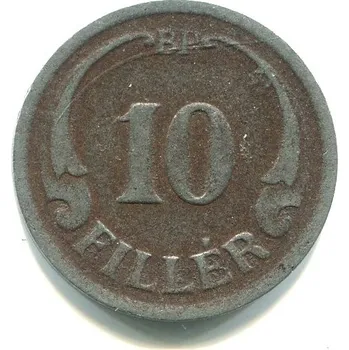 MAĎARSKO. 10 fillér 1940. KM-507a