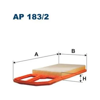 Vzduchový filtr Vzduchový filtr FILTRON AP 183/2