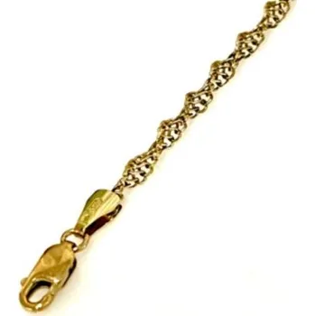 Náramek Ráj snubních prstenů | Zlatý náramek ze 14 karátového zlata skladem – 5652