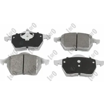 Brzdová destička Sada brzdových destiček, vždy 4 kusy v sadě ABAKUS 231-01-158