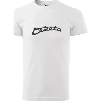 Pánské tričko Tričko Čezeta ČZ 6T - bílá / XL / černá