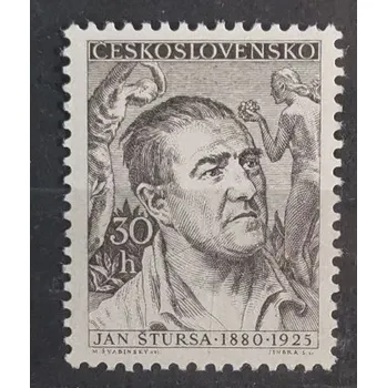 Poštovní známka Známka ČSR, 30 h, Pof.830*