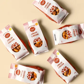 Janova pec Pečené ořechy s medem 100 g