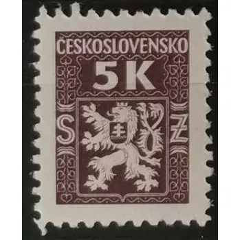 Sběratelství Známka ČSR, 1K, Pof.SL6**
