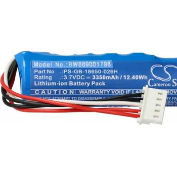 Baterie k notebooku VHBW Baterie pro SumUp 3G / 3G+, 3350 mAh