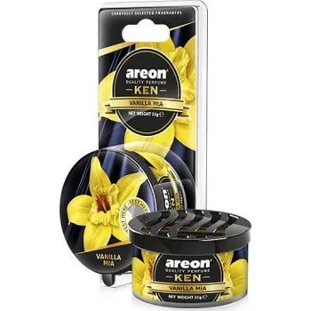 Vůně do auta Osvěžovač vzduchu AREON KEN blister - VANILLA MIA