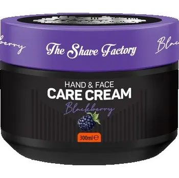 Péče o ruce THE SHAVE FACTORY Pánský krém na ruce a obličej Blackberry 300 ml