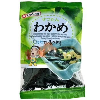 Sušená zelenina Sušené krájené mořské řasy na MISO 57g Hosan