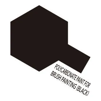 Modelářská barva Tamiya Tamiya 87228 PC Brush Paint(Black) Barva na PC na štětec