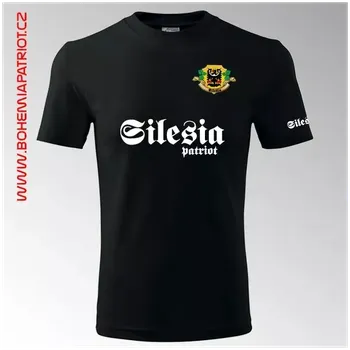 Tričko s potiskem Silesia 4T - černá / 3XL