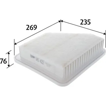 Vzduchový filtr Vzduchový filtr VALEO 585422