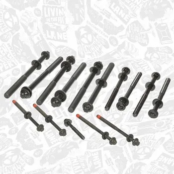 Spojovací materiál motoru Sada šroubů hlavy válce ET ENGINETEAM BS0018