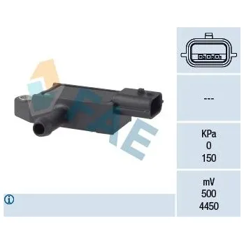 Čidlo automobilu Senzor, tlak výfukového plynu FAE 16113