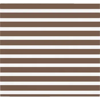 vidaXL Zebra roleta hnědá 155x100 cm šířka látky 150,9 cm polyester