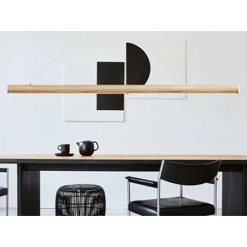 Nástěnné svítidlo Svítidlo masivní dřevo LED 26W / 1500 - WRL0722