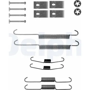 Brzdová čelist Sada příslušenství, brzdové čelisti DELPHI LY1337