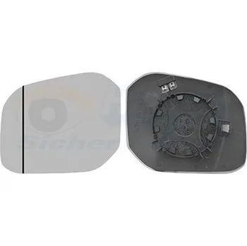 Autosklo Sklo do zrcátka, vnější zrcátko VAN WEZEL 5854837