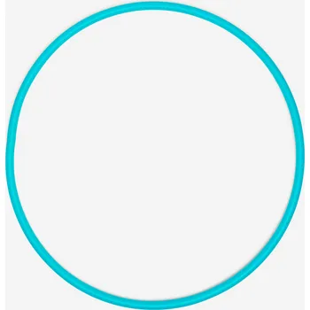 DOMYOS Obruč na moderní gymnastiku 65 cm ZELENÁ