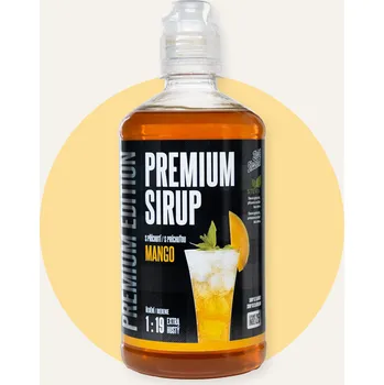 Sirup CUKRSTOP PREMIUM SIRUP s příchutí MANGO 485 ml