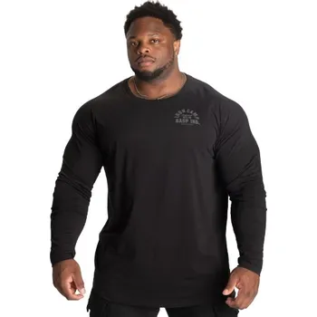 Pánské tričko Gasp IRON CAMP RAGLAN BLACK – triko s dlouhým rukávem Gasp černé Velikost: M